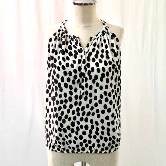 LOFT Tops - LOFT Print Sleeveless Blouse